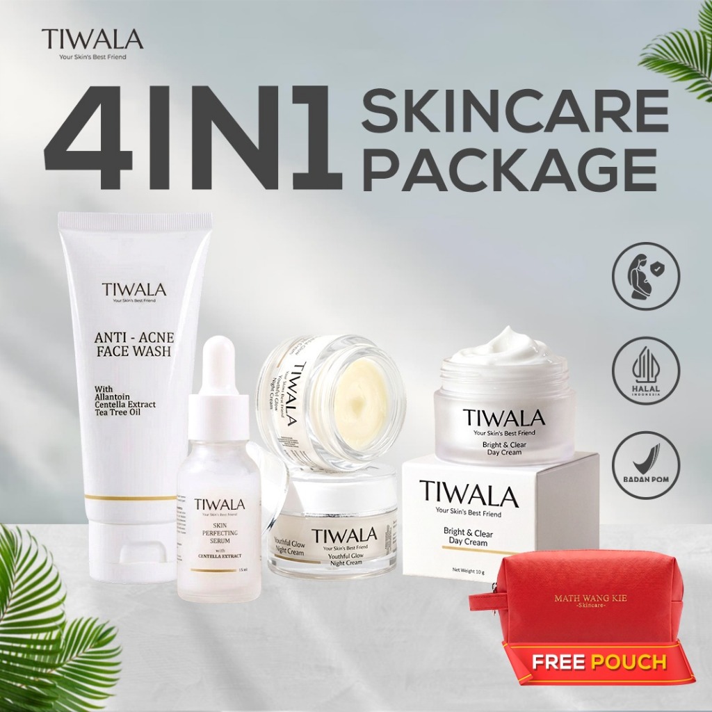 Tiwala Skincare 1 Set PAKET HEMAT | Skincare BPOM | Skincare Aman | Basic Skincare | Skincare BPOM