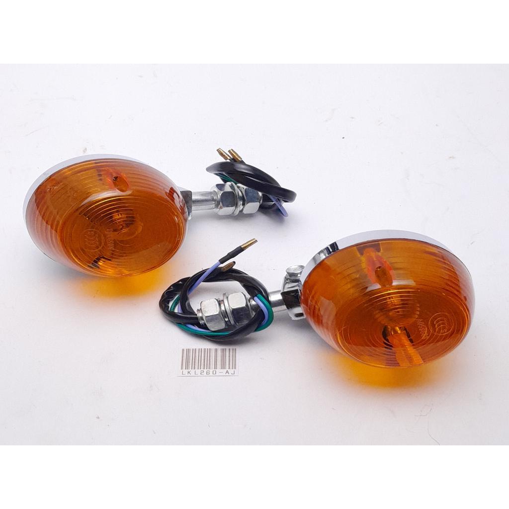 HONDA CB125 CB175 CB200 TWIN XL125 LAMPU SEIN SEN RITING 2 BUAH