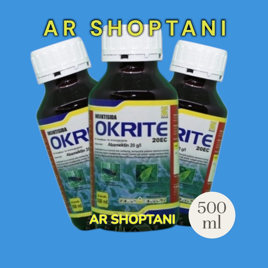 Okrite 20 EC - 500 ml ( Insektisida ) Pembasmi Kutu Daun Tanaman Cabai