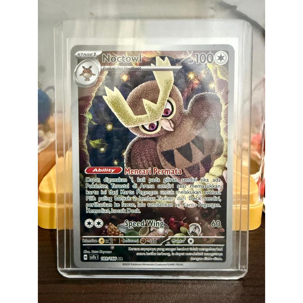 Noctowl AR 189/166 SV7s - Pokemon TCG Indonesia