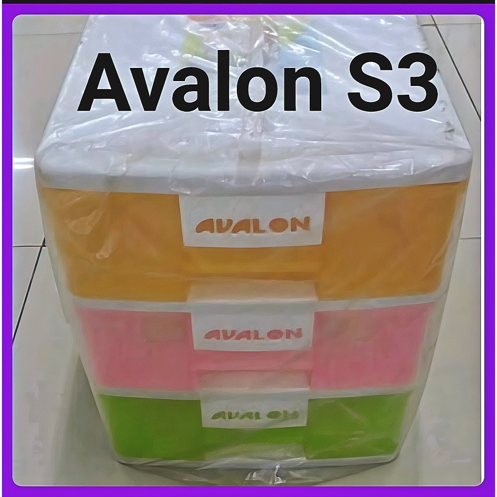 Rak Container.Kontainer Laci Jumbo Large, Avalon, Susun 3.