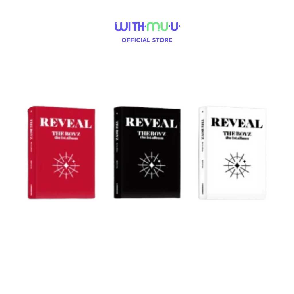 THE BOYZ - REVEAL - 1ST ALBUM - PLATFORM ALBUM