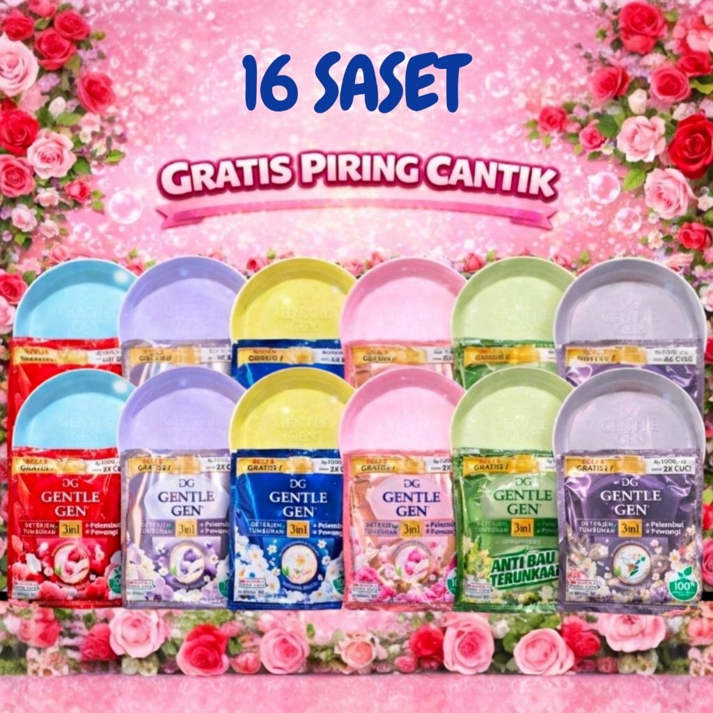 GG Gentle Gen 16 saset kemasan jumbo 1000