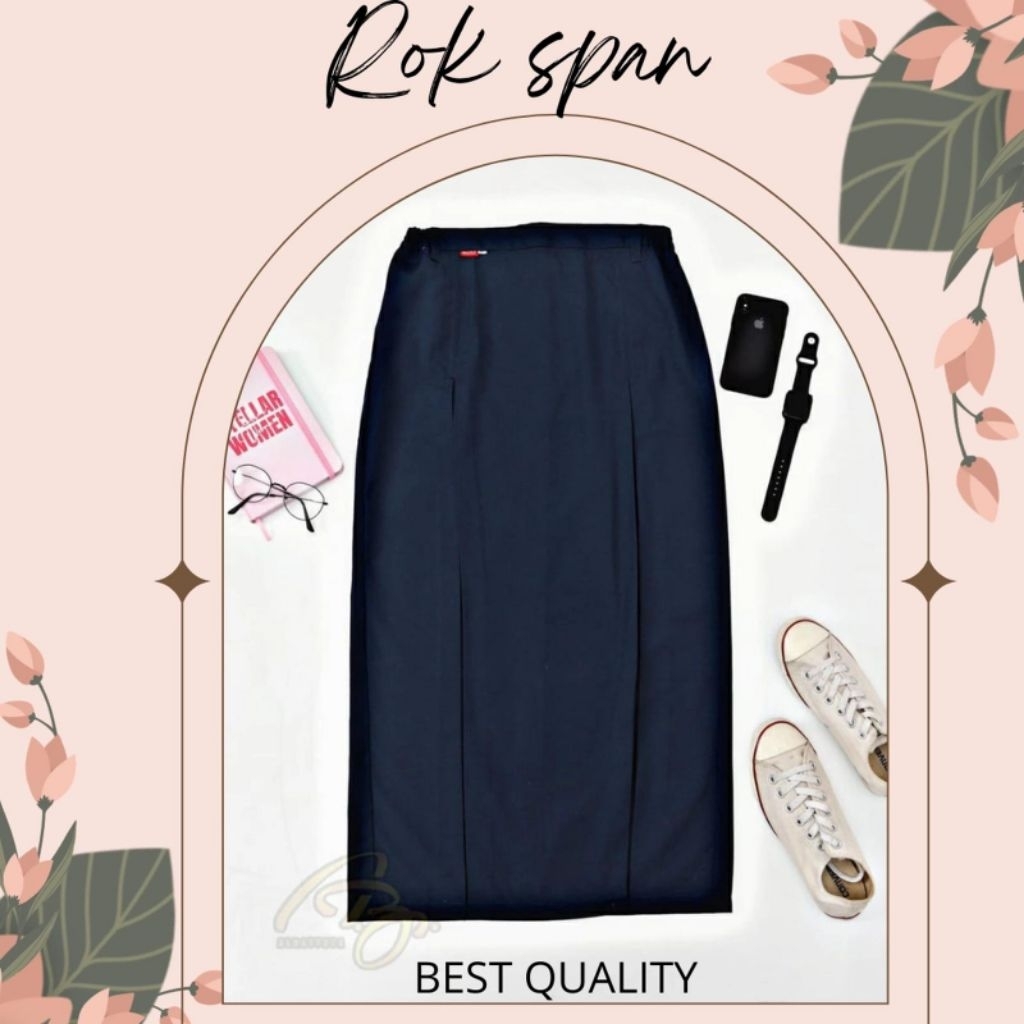 SERAGAM SEKOLAH SMP ROK REMPEL ROK SPAN ROK REMPEL BAWAH PINGGANG