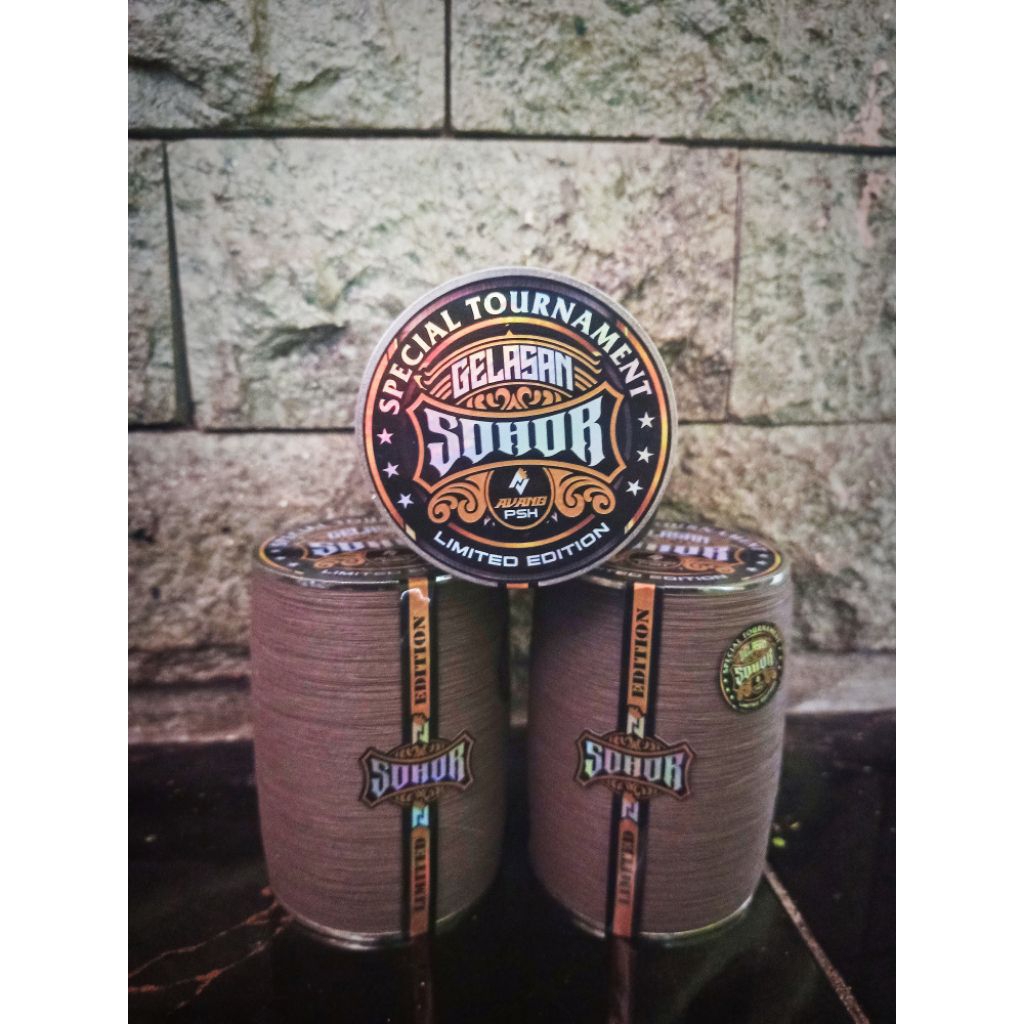 Gelasan Layangan Molor SOHOR Hologram Limited Edition Panjang 6000 Yard Ukuran 022