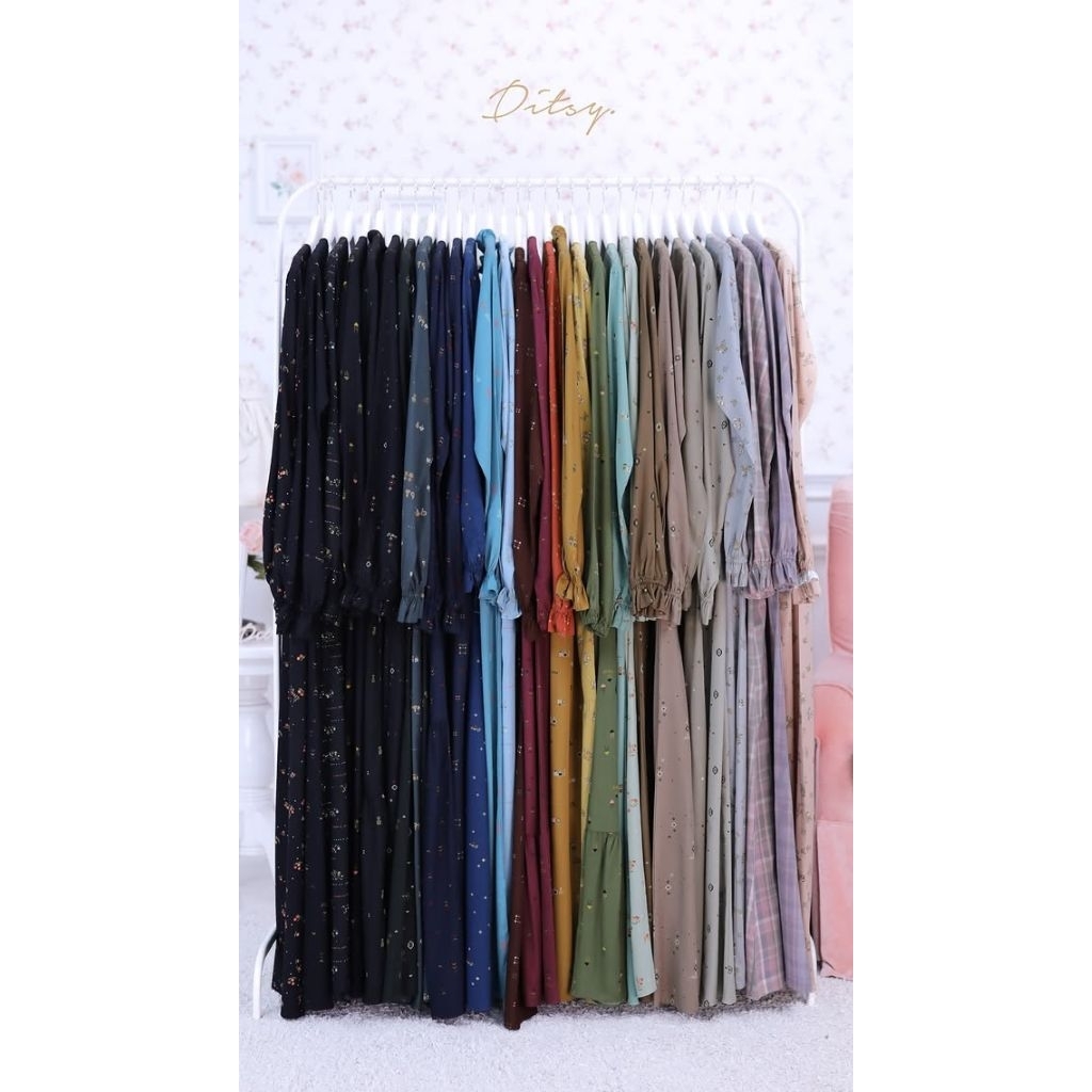 READY DITSY NIGHTGOWN EDISI MEI 2026//BASE VISCOSE//VISCOSE PREMIUM//ROYAL VISCOSE//VISCOSE FINE