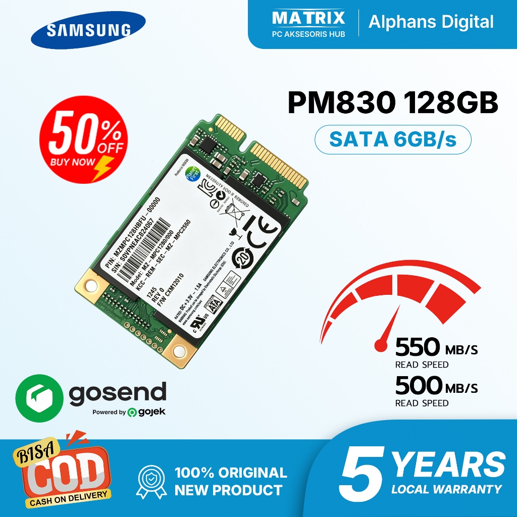 Samsung PM830 & Cisco 256GB 128GB SSD mSATA MLC SATA3 Original OEM for Laptop