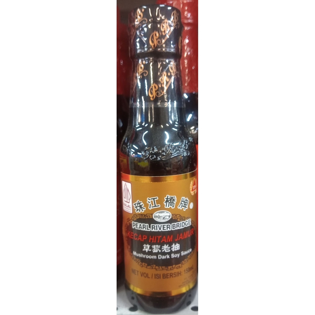 Pearl River Bridge Kecap Hitam Jamur 150 ml