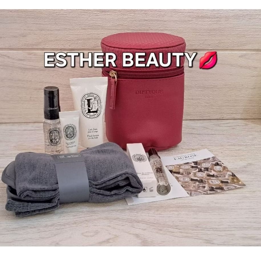 DIPTYQUE SET EAU DE TOILETTE NEW EAU ROSE