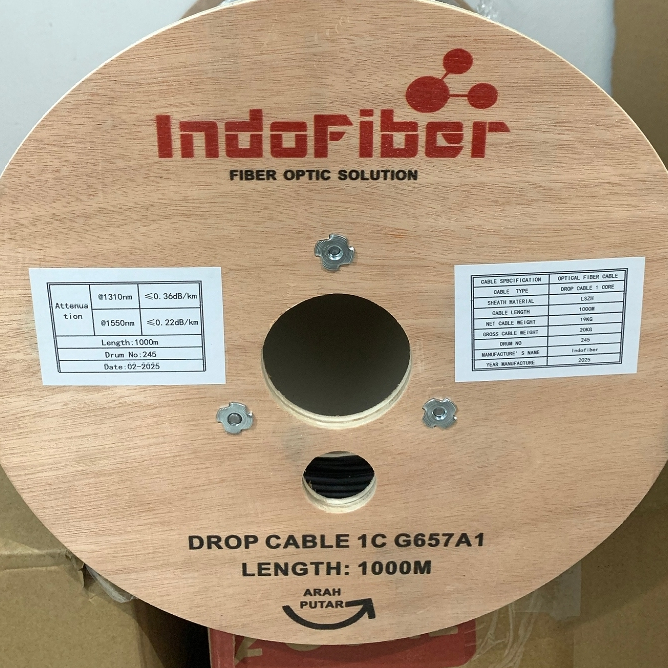Dropcore 1 core 3 Seling fiber optik @1000 meter