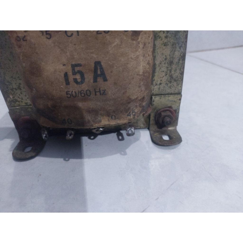 trafo 15A belt besar ct 45 bekas masih normal
