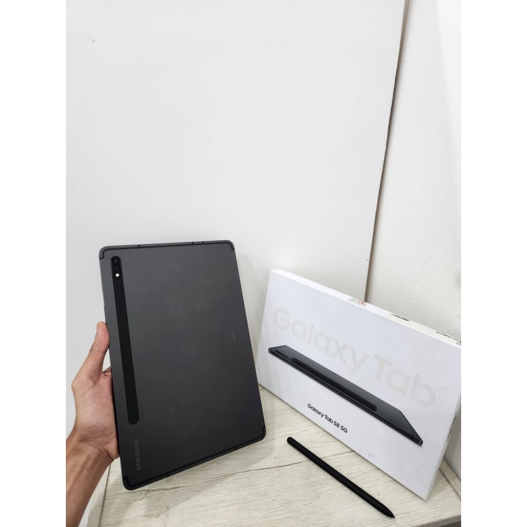 Samsung Tab S8 5g 8/128gb Second resmi