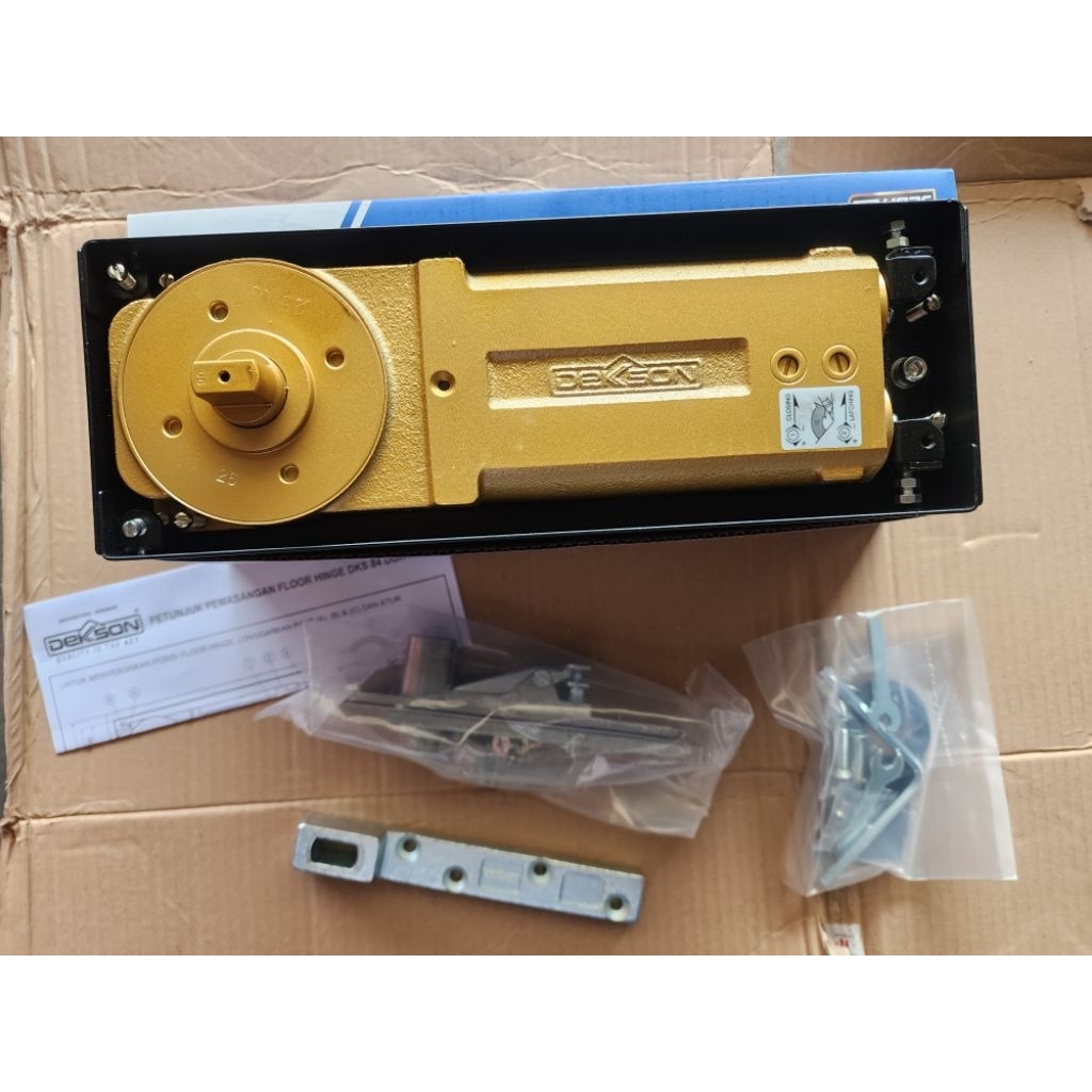 FLOOR HINGE DEKKSON FH 84 SSS KOMPLIT DENGAN STANG PIVOT