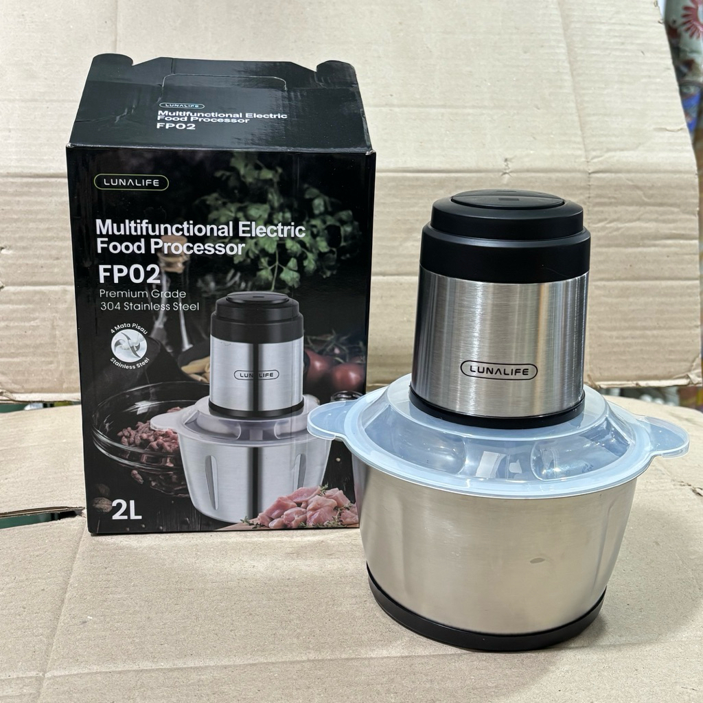 Lunalife Chopper Penggiling Daging Coper Kapasitas 2 Liter