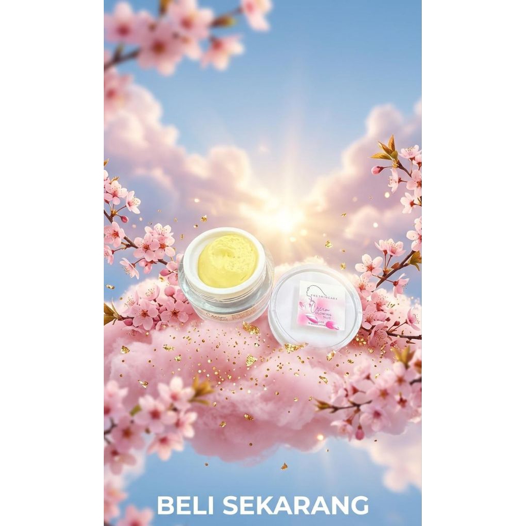 trc skincare paket 6 pcs cream glowing dosting paket reseller dengan niacinamide lebih tinggi