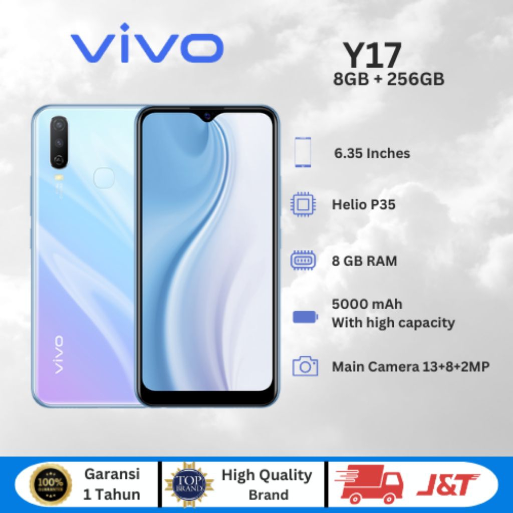 HP VIVO Y17 RAM 8/256GB non garansi
