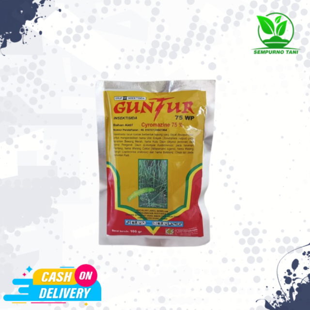 Insektisida Guntur 75 WP isi 25 gr