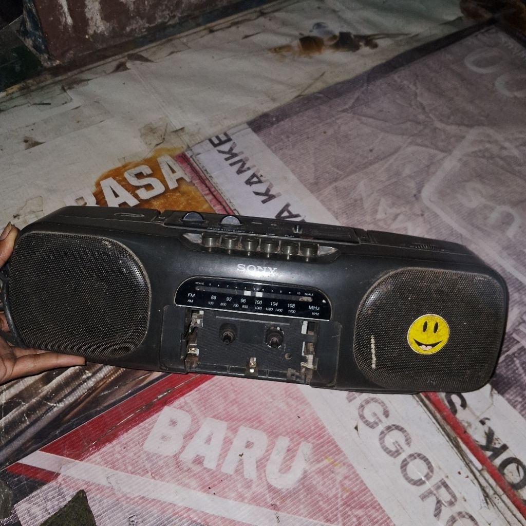 radio tape sony jadul