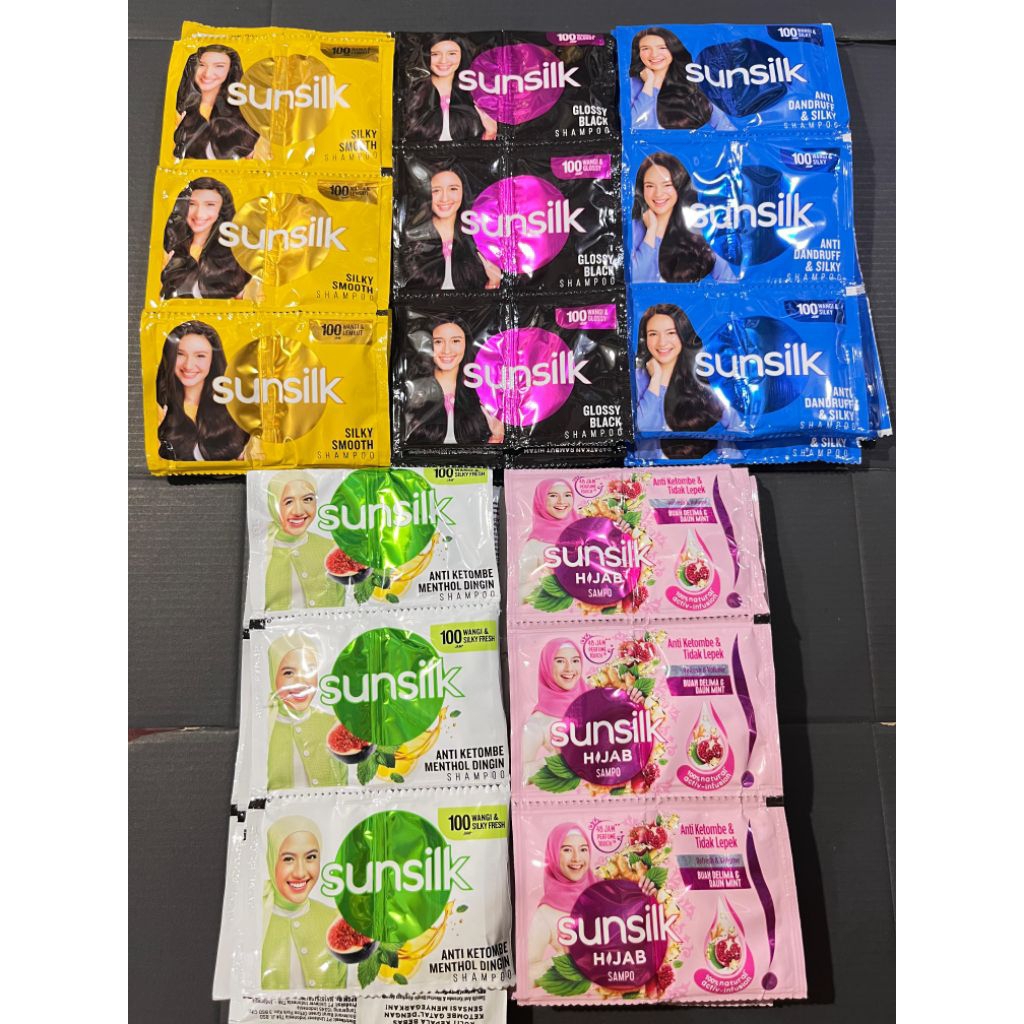 Sunsilk Shampo Sachet Renceng 10ml