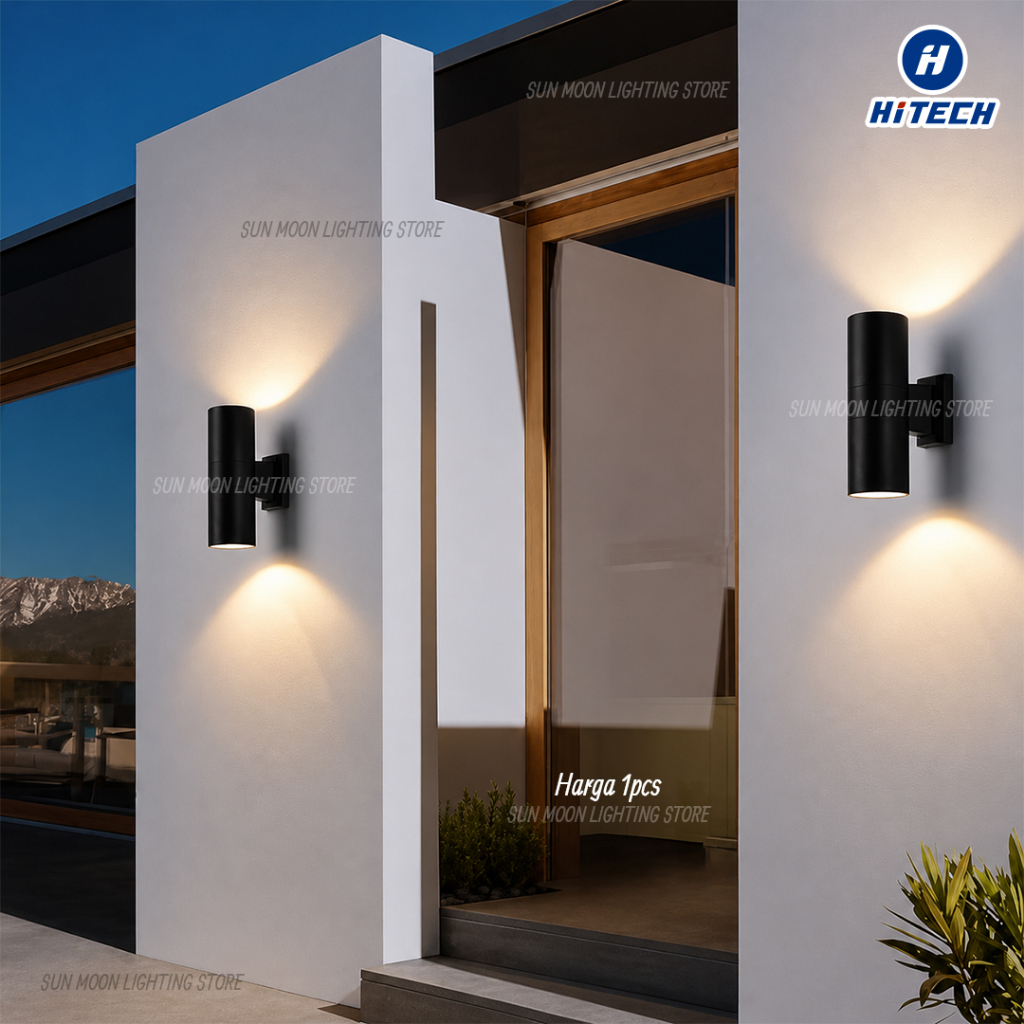 l013 2A lampu dinding taman waterproof minimalis pilar pagar outdoor