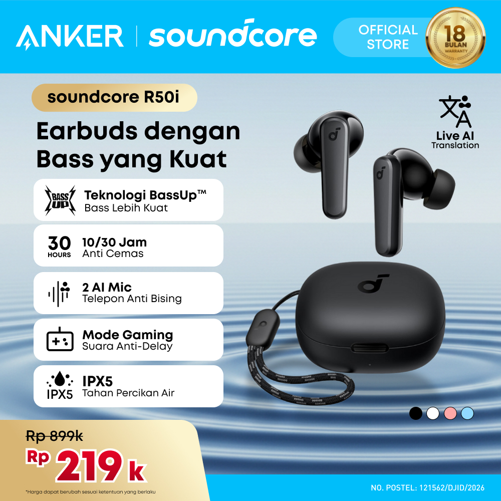 True Wireless Earbuds Anker Soundcore R50i - A3949