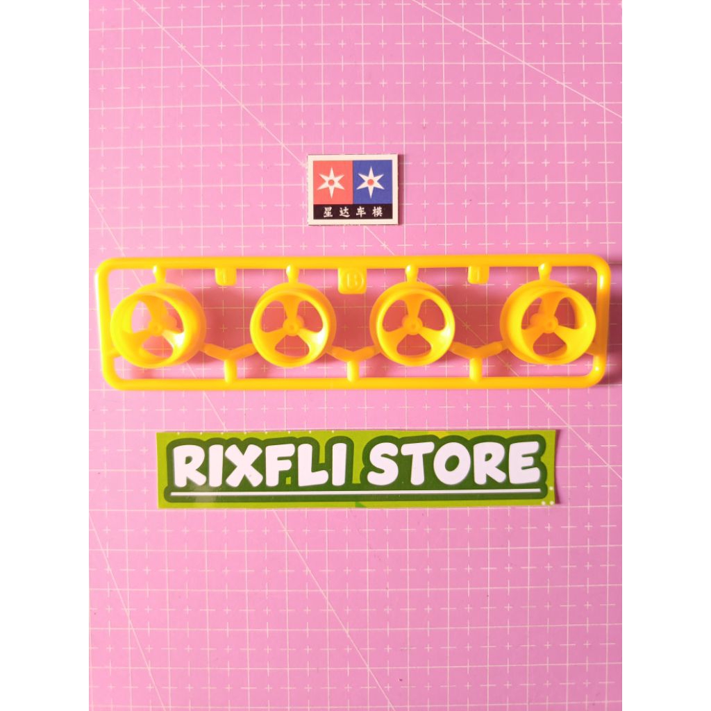 Velg Tamiya KIT DAXING Series BLITZER SONIC Ukuran SMALL Part Copotan KIT DAXING