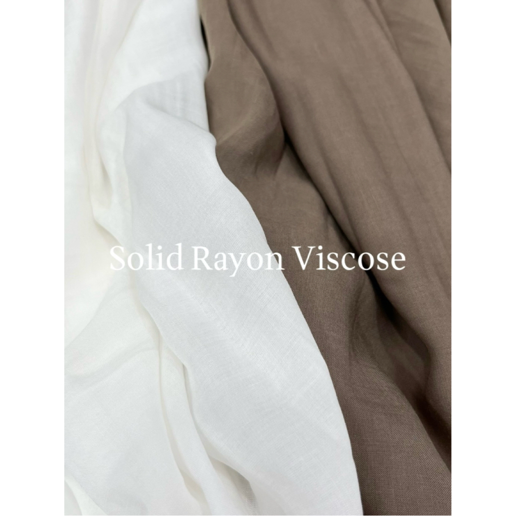 Kain Viscose Viscose Rayon Heavy High Quality Premium Textile