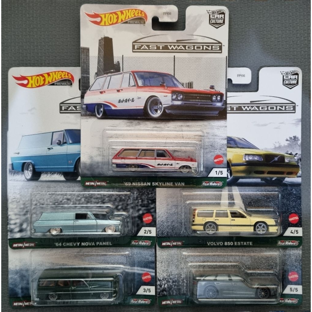 Hot Wheels Car Culture Fast Wagons - 2021