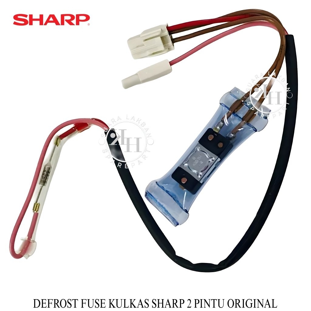 DEFROST KULKAS SHARP ORIGINAL / FUSE HEATER BIMETAL SHARP