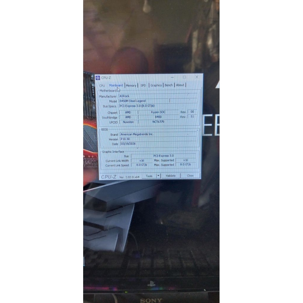 Mobo Gaming AMD AM4 AsrockB450M steellagend