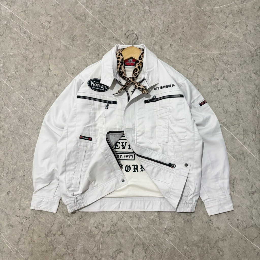 work jacket nor kakuda size L boxy