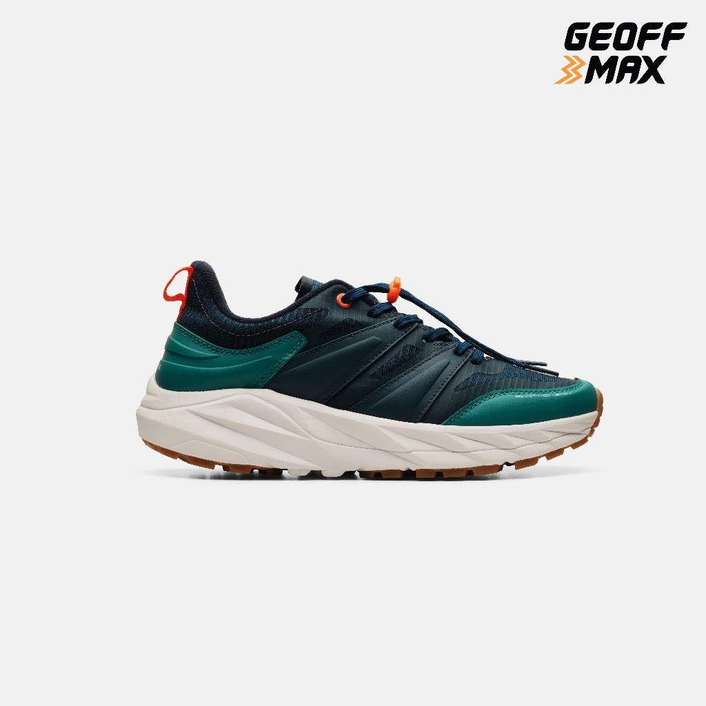 Geoff Max - Athletica - Eclipse Px-6 Navy Green | Sepatu Trail Hiking | Olahraga Pria Wanita