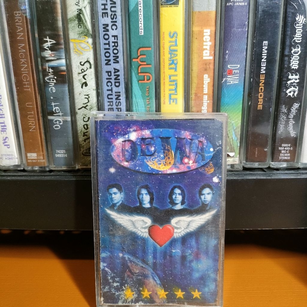 Kaset Pita Dewa Dewa19 Dewa 19 Bintang 5 Lima Separuh Nafas cover lengket baca deskripsi