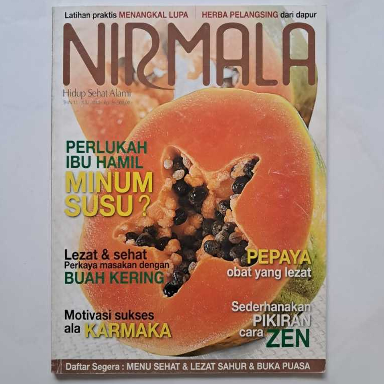 Majalah Nirmala edisi Juli 2010