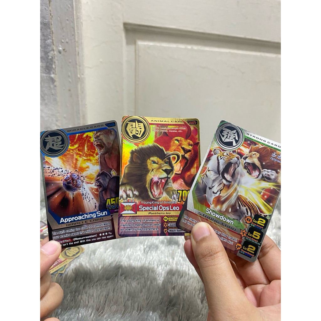Kartu Animal Kaiser + Plus V3 Animal Card GOLD Original Mesin