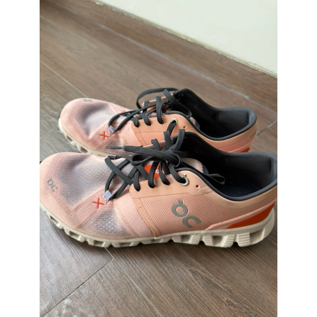 On cloud shoes