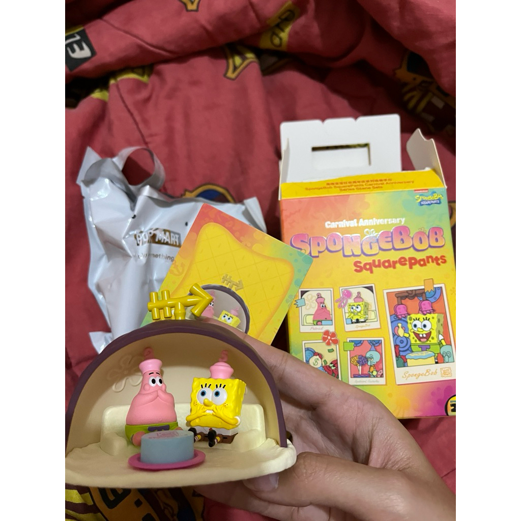 Spongebob blind box aniv (ori popmart)