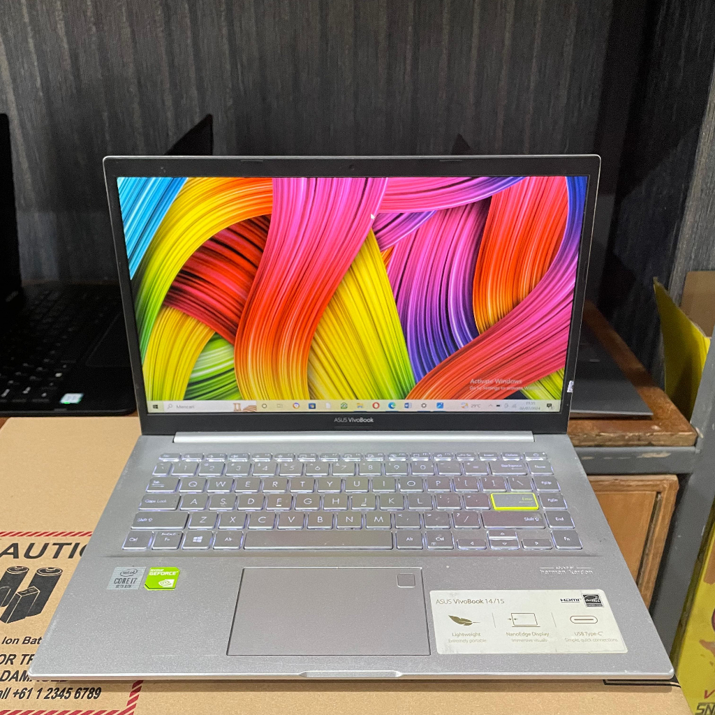 notebook Asus Vivobook i7 gen 11 (ex-display)