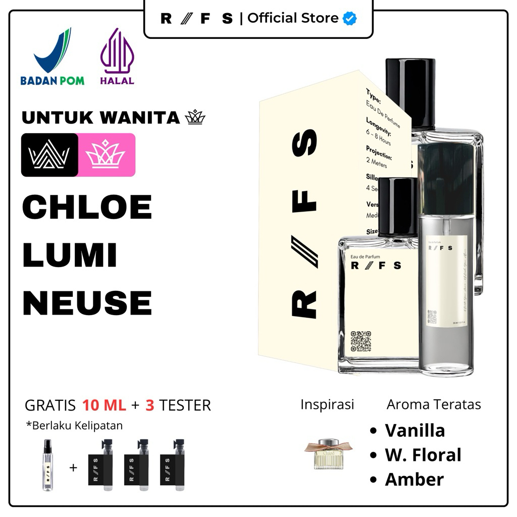 RIFS - Chloe Lumineuse EDP Extrait de Parfum Dupe