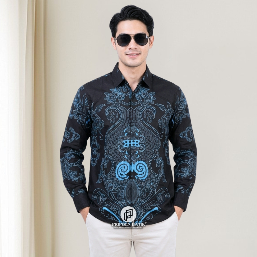 Sragam Sinoman Seragam Batik Bagus Bahu Barik Nikahan Kemeja Hem Batik Pera Batik Pria Hem Kemeja Ba