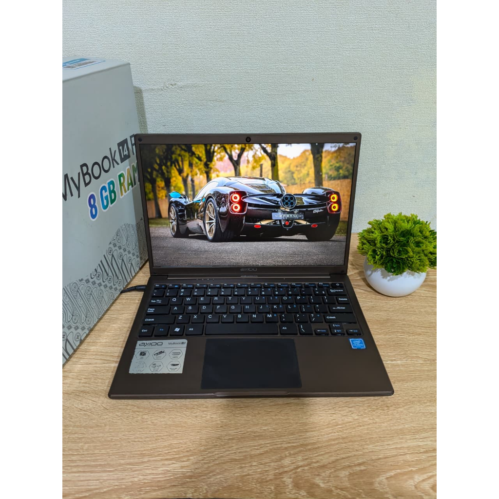 TEBUS MURAH LAPTOP 2 JUTAAN AXIOO MYBOOK 14F INTEL N4020 RAM 8GB SSD 512GB WINDOWS 11 13,3"HD