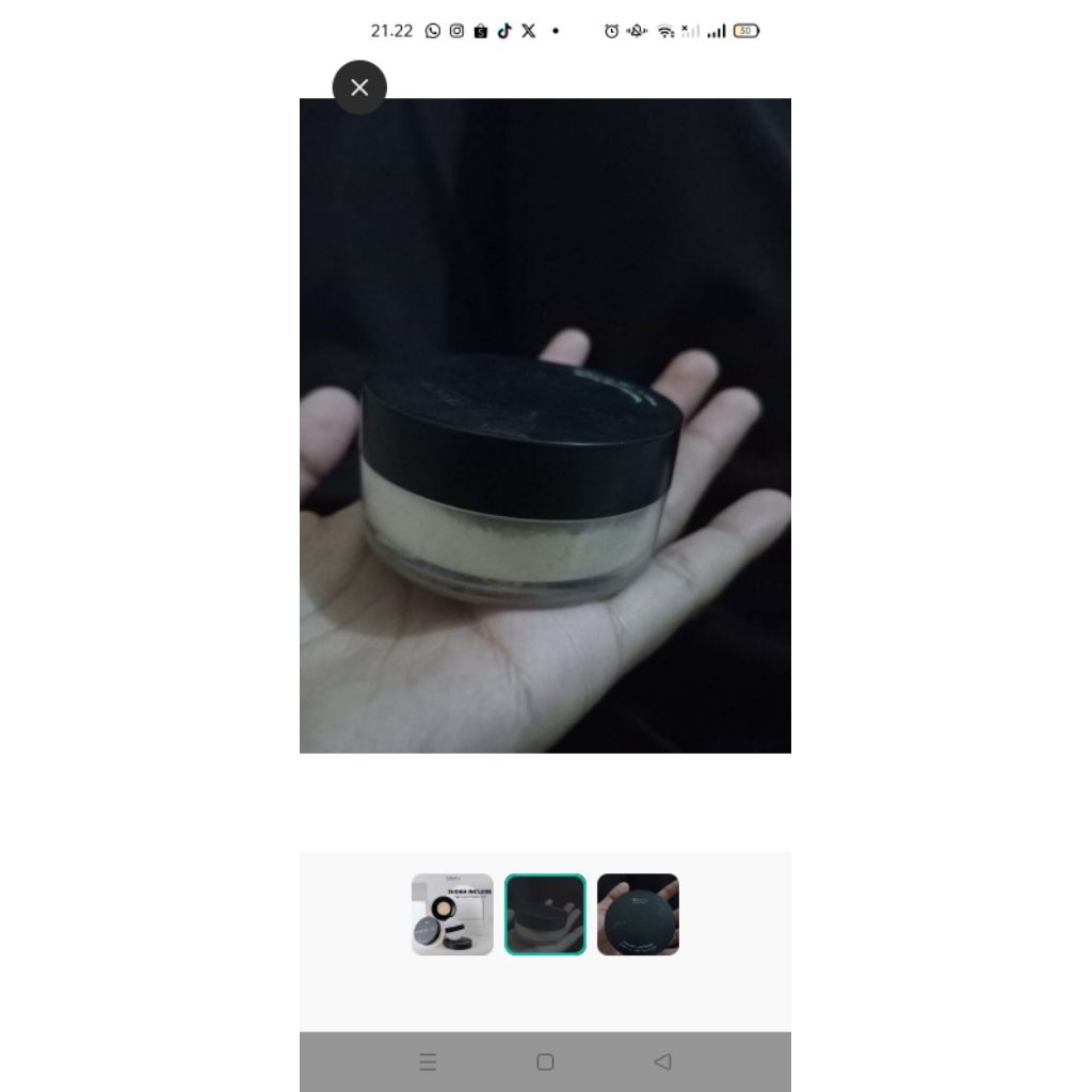 Carousell-loose powder teratu