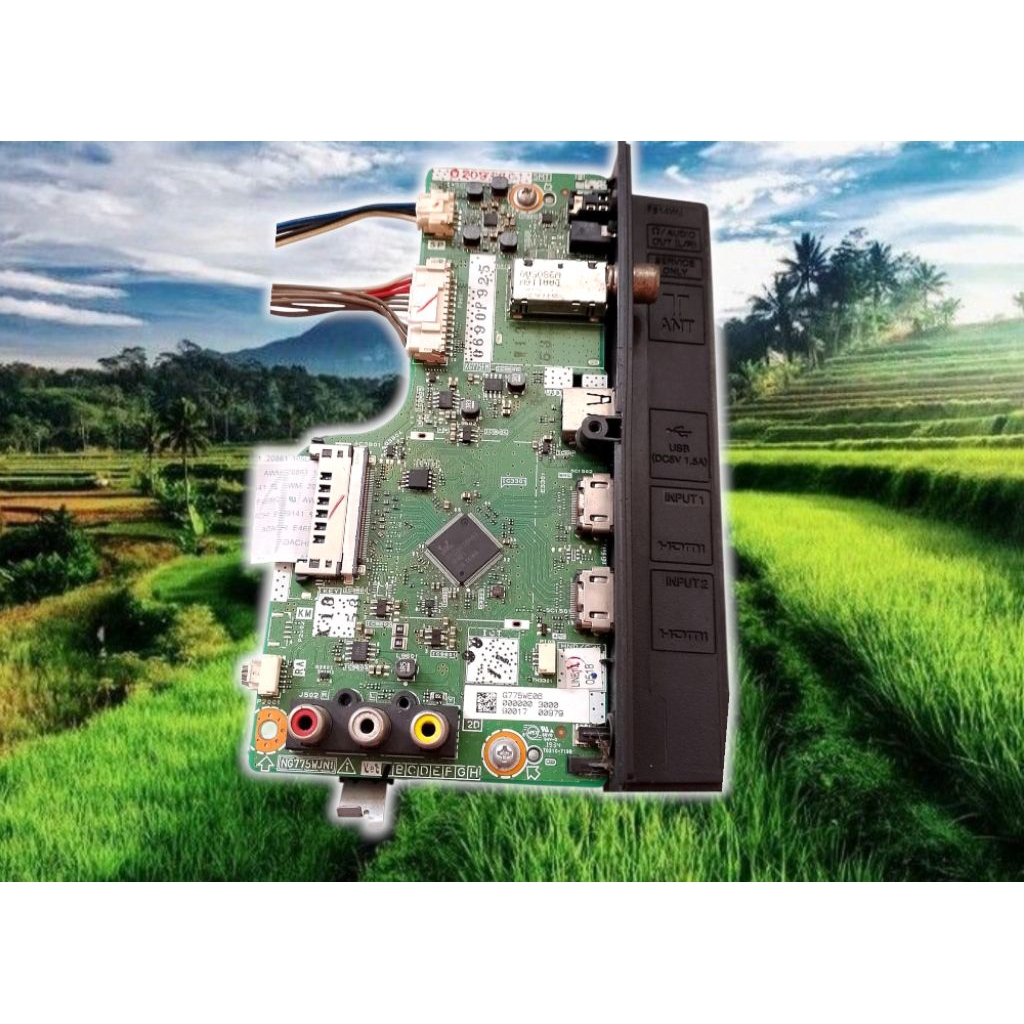 MESIN LED MAINBOARD MODUL MB TV SHARP LC 40SA5200I - LC40SA5200I 40sa5200 mainbor mainboar