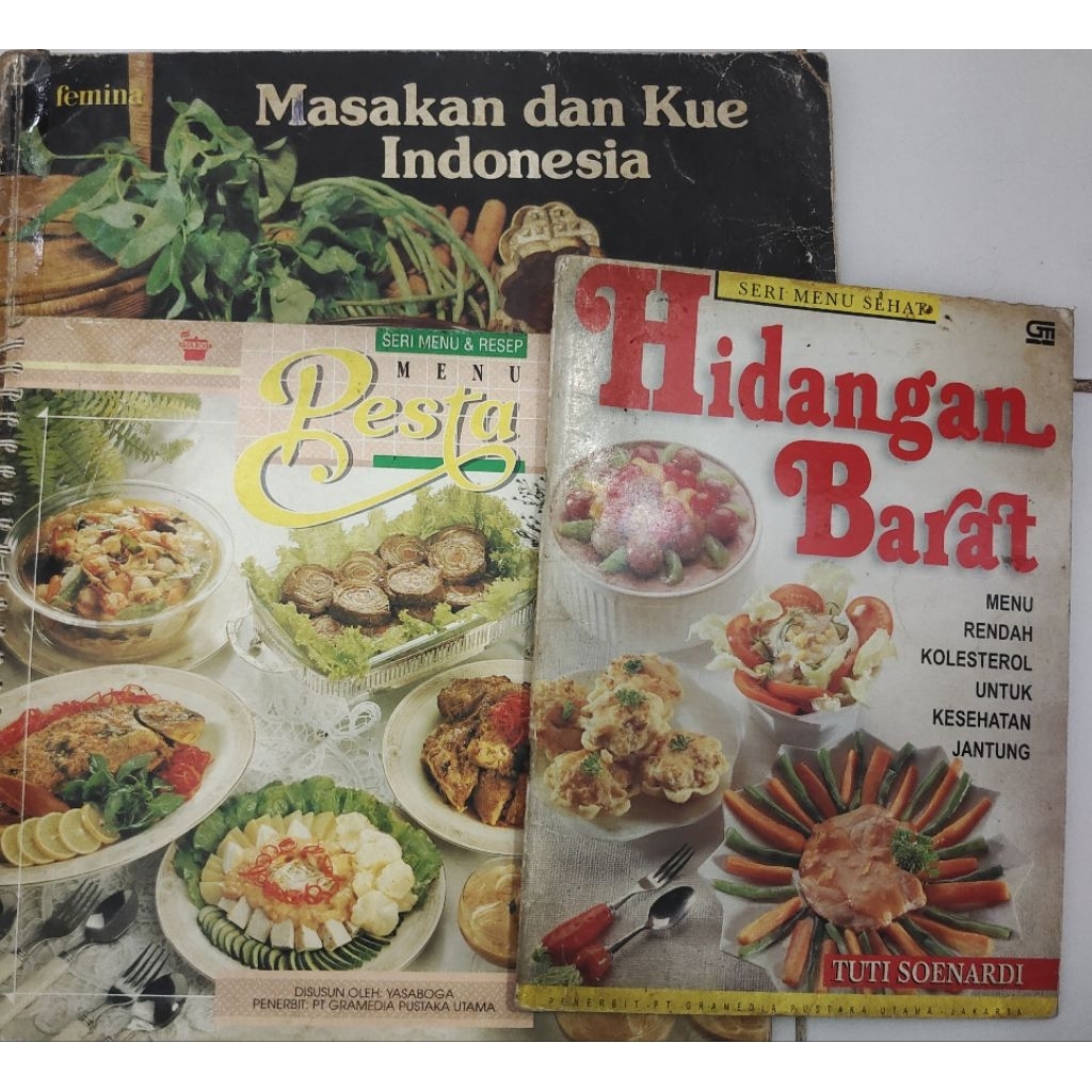 BUKU MASAK CAMPUR JUDUL BEKAS ORIGINAL