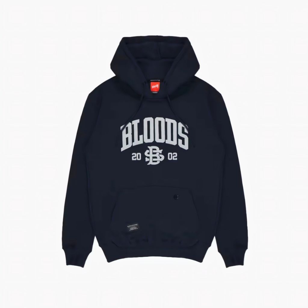 HOODIE SWEATER BLOODS GUMVLASS NAVY ORIGINAL.