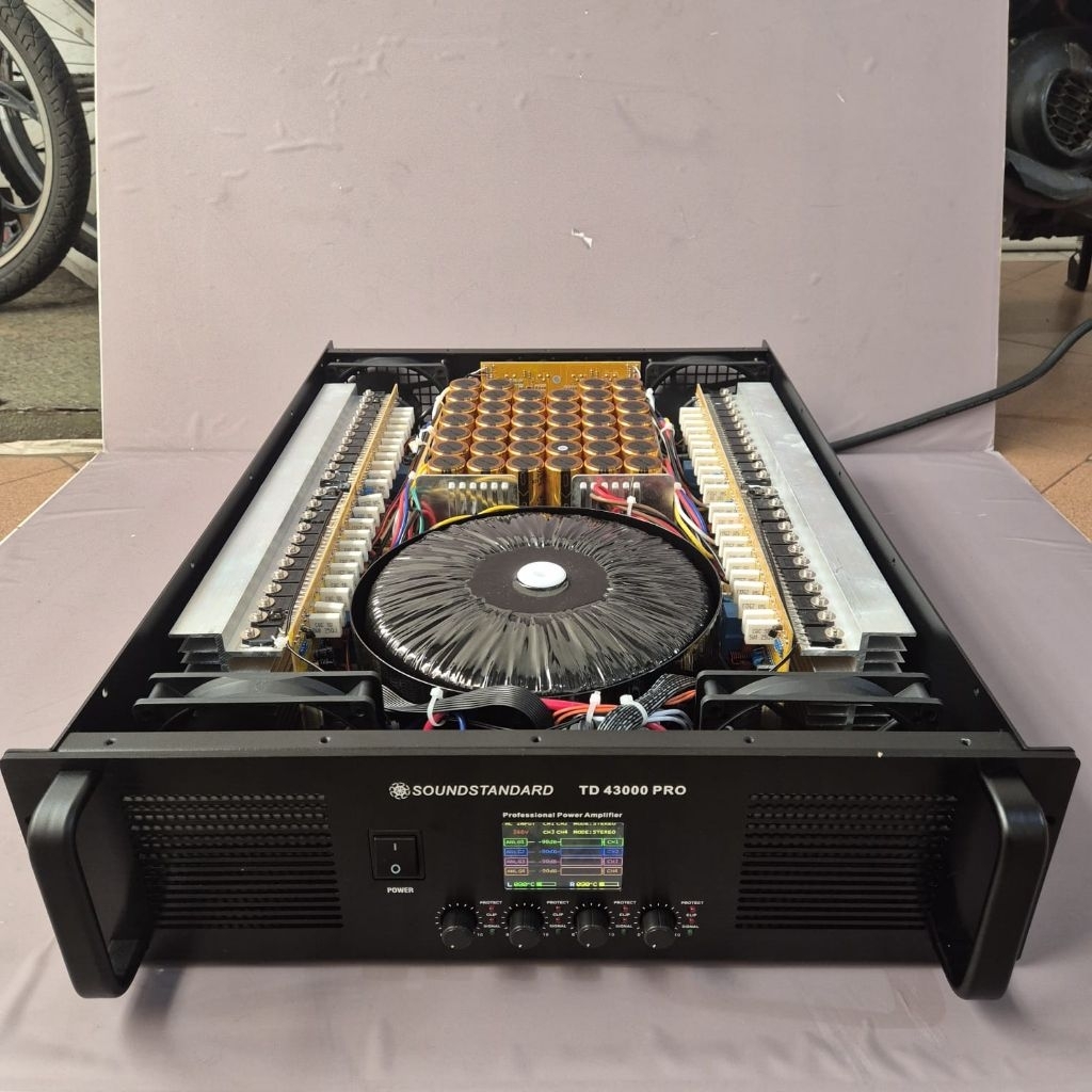 Power 4 Channel Soundstandard Td 43000 Class H