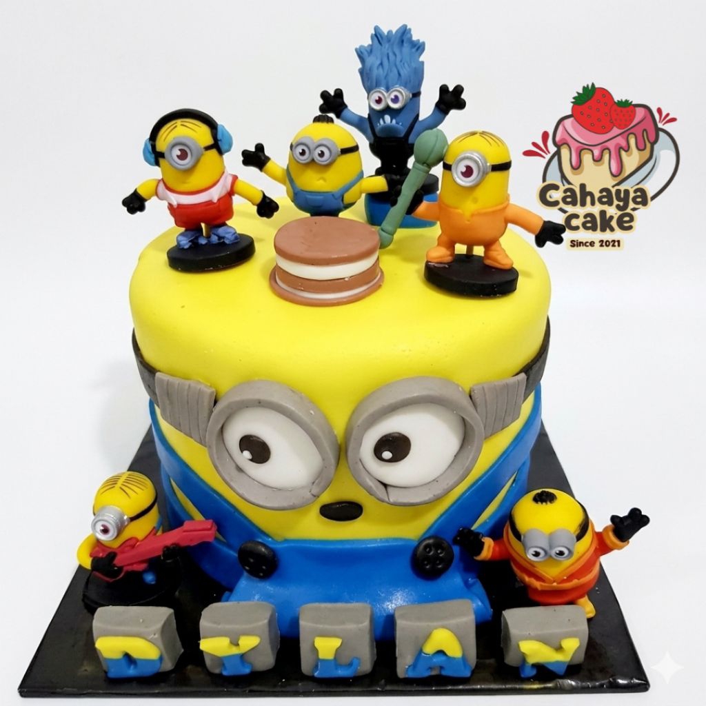 Minions Rush Cake / Kue Ulang Tahun Minions / Kue Ultah Custom