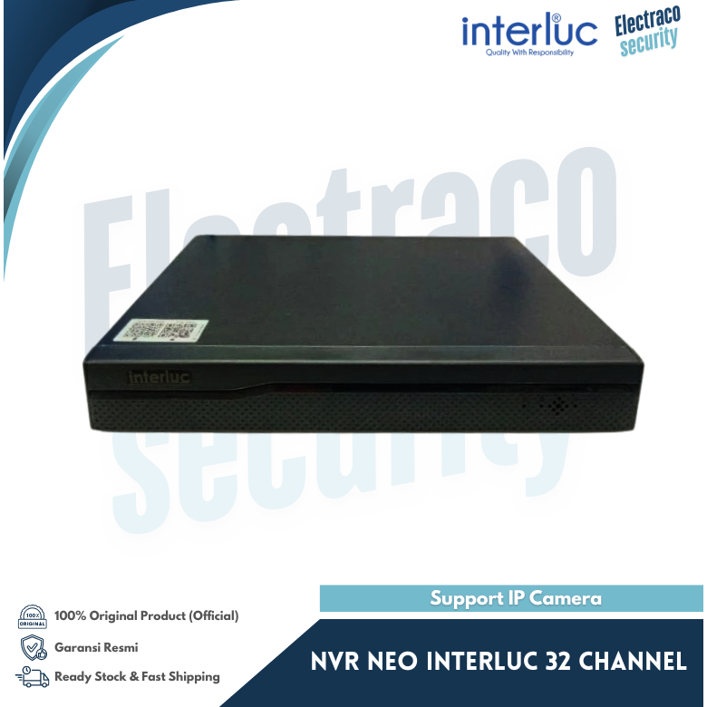 NVR NEO INTERLUC 32 CHANNEL | Support IP Camera