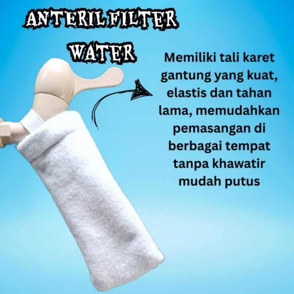 Filter Air Kran (MINI PRAKTIS) Filter Air Saringan Air Keruh Filter Pembersih Air Kotor Keruh