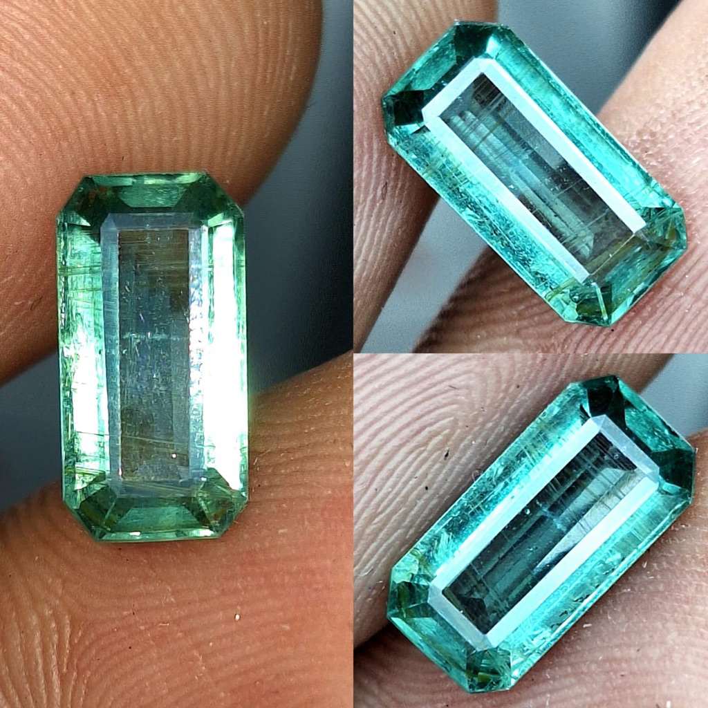 natural green kyanite